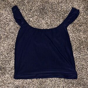 Aerie Dark Blue Women's Crop Top